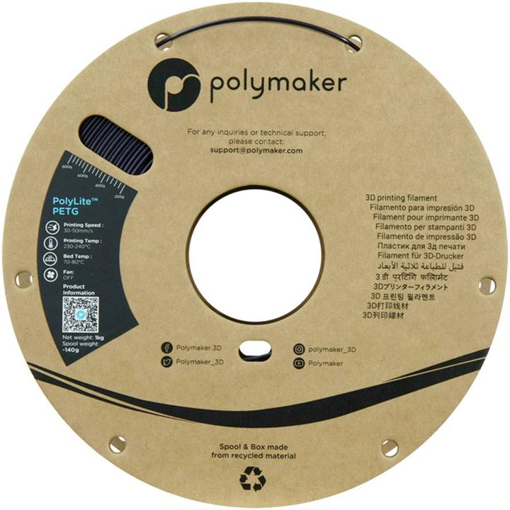 Immagine prodotto Polymaker PolyLite PETG (PETG, 1.75 mm, 1000 g, Viola)