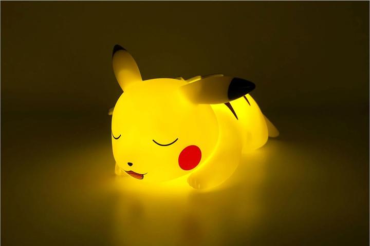 Actual product image Teknofun Pokemon LED lamp sleeping Pikachu
