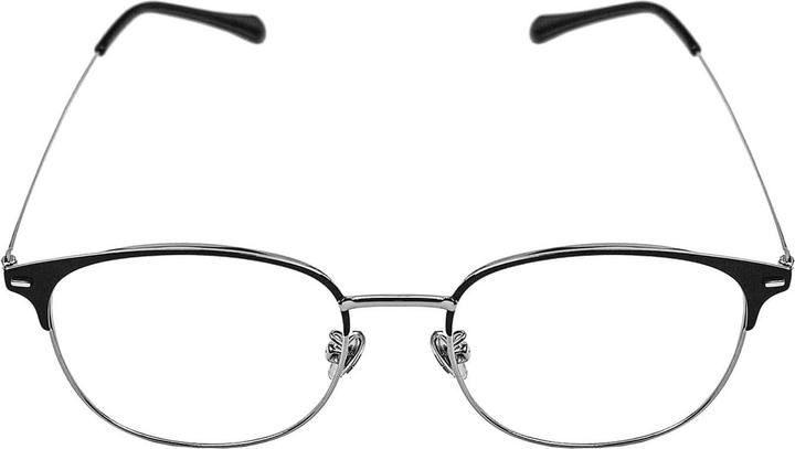 Produktbild JTI Anti-Blaulicht-Brille, Clubmaster - Schwarz / Silber