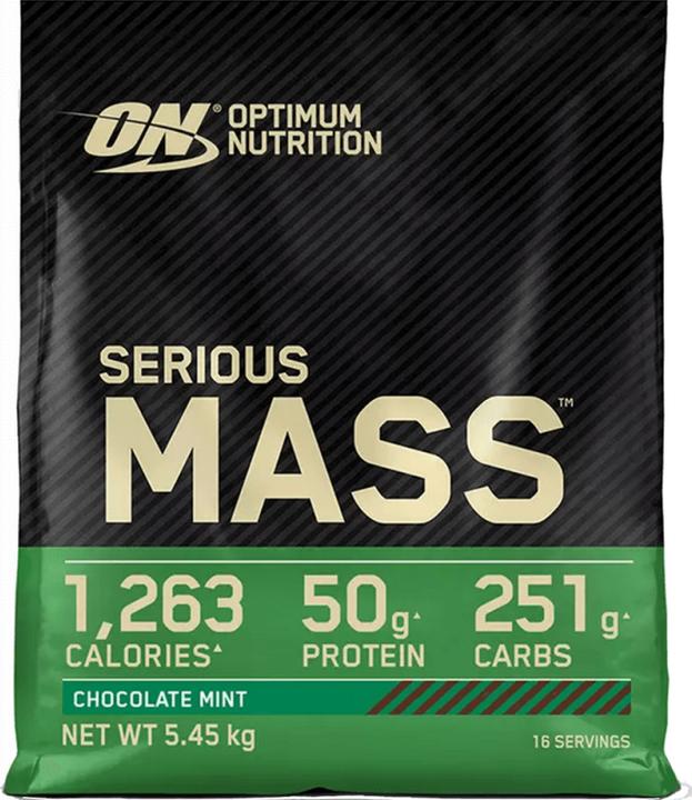 Actual product image Optimum Nutrition Serious Mass (Mint, 1 pcs., 5450 g)