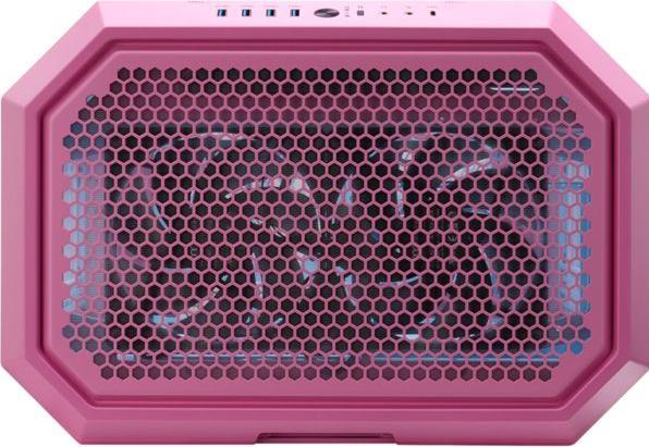 Produktbild Thermaltake The Tower 600 (pink, Tempered Glass x 3) (Mini-ITX, ATX, mATX)