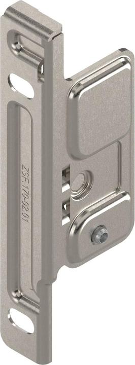 Produktbild Blum METABOX Frontbefestigung, Zarge M,K,H, Schraubversion, links, Stahl vern.