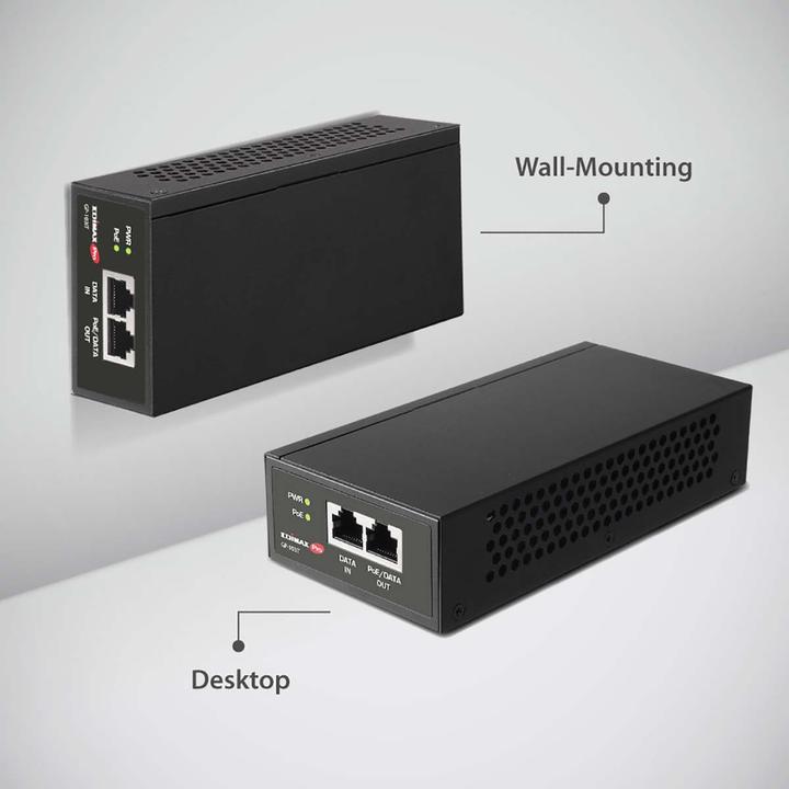 Actual product image edimax GP-103IT (802.3bt (PoE++), 802.3af (PoE), 802.3at (PoE+), 90 W)