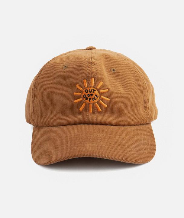 Produktbild Plakativ «Out of Office» Courdroy Cap Camel