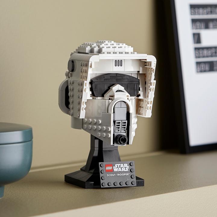 Actual product image LEGO Scout Trooper Helmet (75305, LEGO Star Wars)
