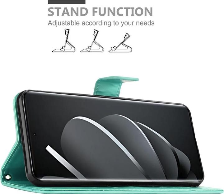 Produktbild Cadorabo Hülle für Xiaomi RedMi Note 14 Pro 5G mit Blumen Muster (Xiaomi Redmi Note 14 Pro 5G)