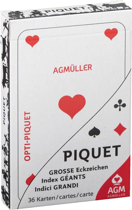 Actual product image AGM Piquet cards Opti scissors sni (German)