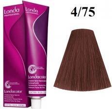 Actual product image Londa Cream hair color Color 4/75 medium brown -red (Red, Brown)