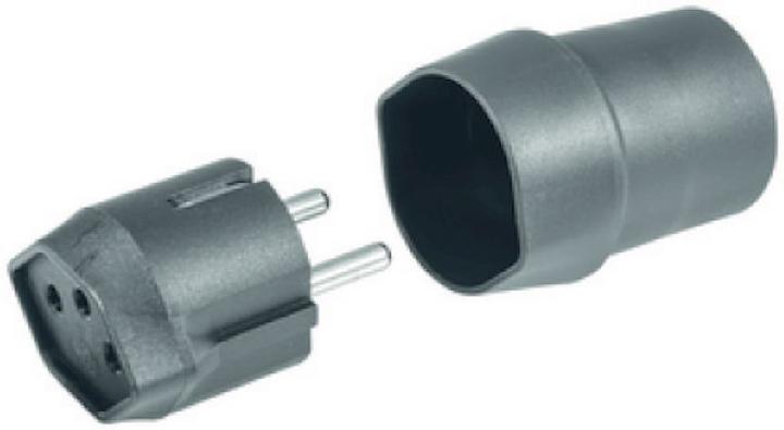 Actual product image Steffen FIX Germany - Switzerland (CEE 7/4, Type 12)