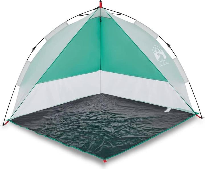 Image du produit VidaXL Tente de plage vert mer Quick Release étanche à l'eau (Tente de plage, 1.10 kg)