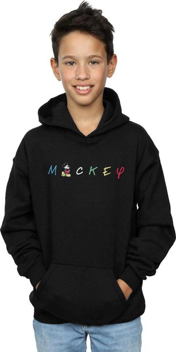 Produktbild Disney Mickey Mouse Wording Logo Kapuzenpullover Jungen (140, 146)