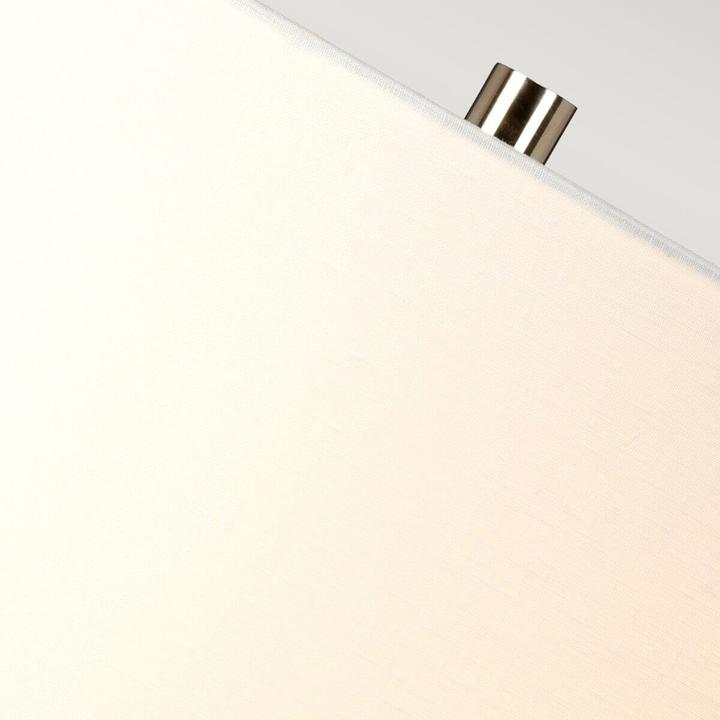 Immagine prodotto Elstead Lighting Lampada da tavolo Chelsfield E27 verde pallido e bianco Bianco, Made in UK (E27)