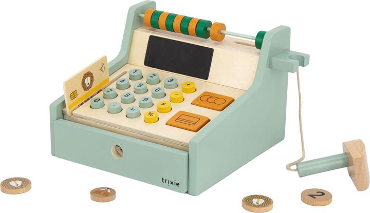 Actual product image Trixie Baby Wooden baby cash register with accessories