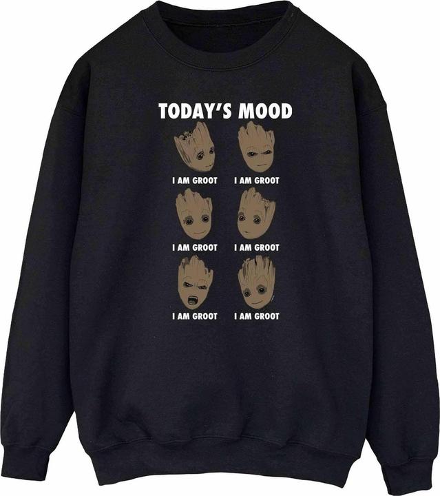 Actual product image Guardians of the Galaxy Womens/Ladies Today's Mood Groot Sweatshirt (S)