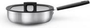 Actual product image Fiskars Hard Face stainless steel stew pan 26 cm (26 cm, Frying pan, Stainless steel)