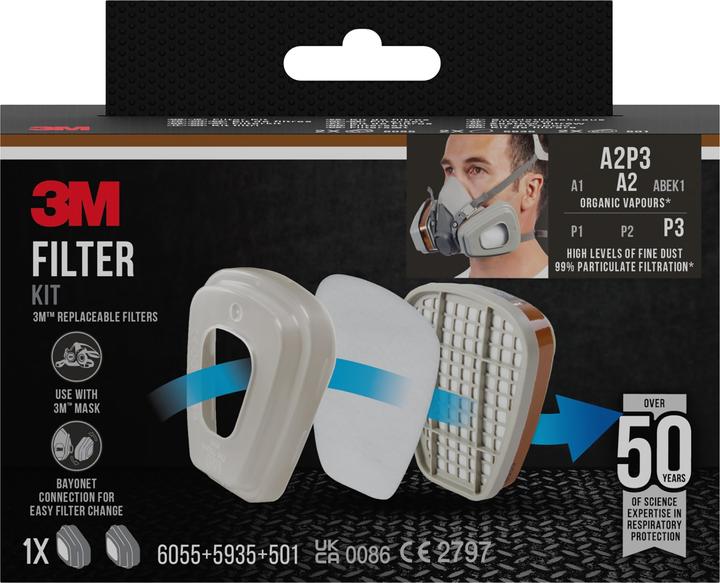 Image du produit 3M - (A2, A2P3, P3, 2 x)