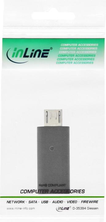 Actual product image InLine USB 2.0 adapter (USB 2.0)