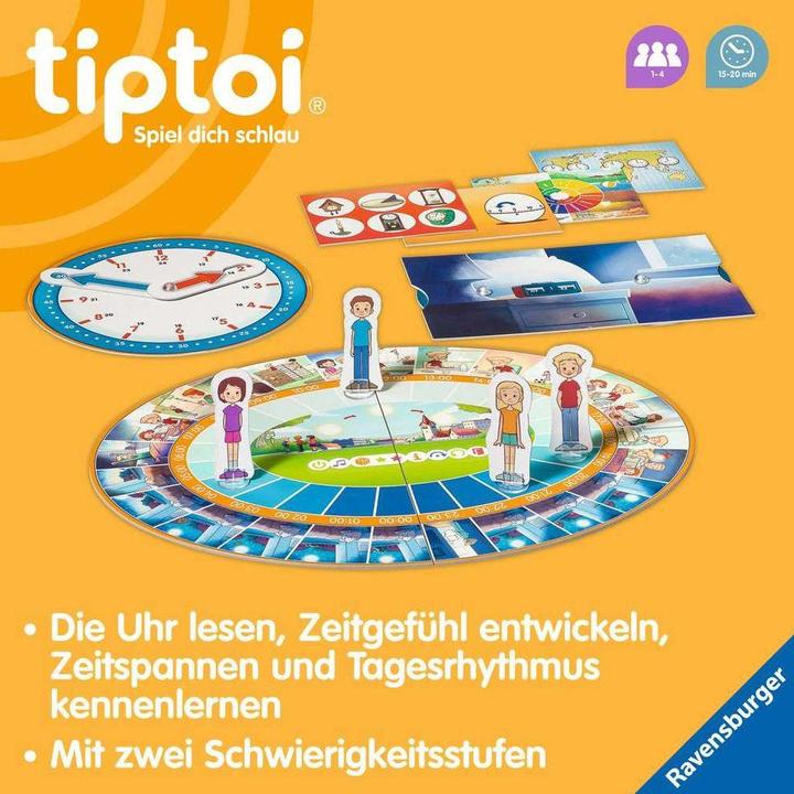 Immagine prodotto tiptoi Impariamo l'orologio (Tedesco)