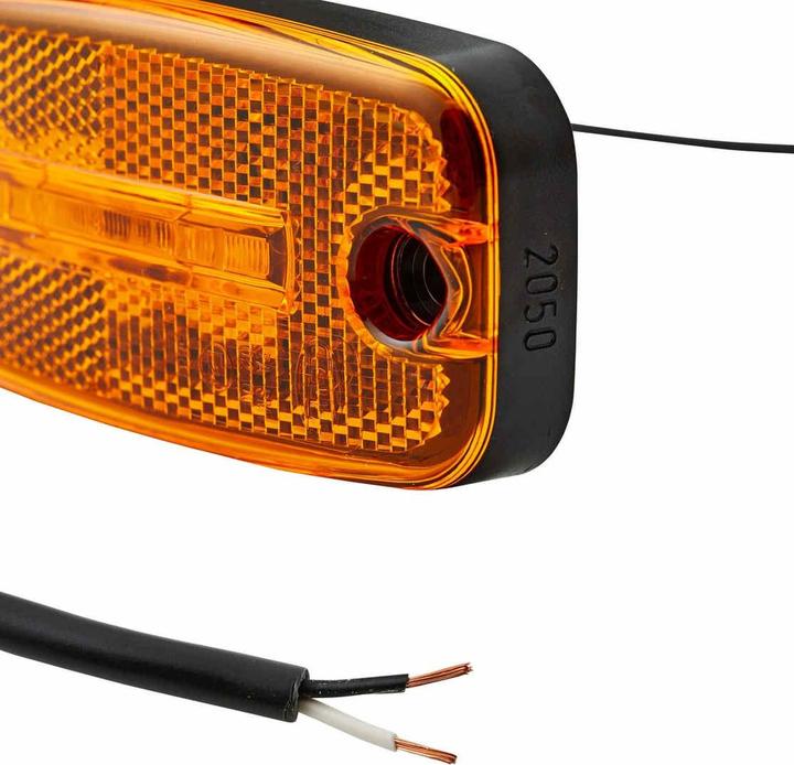 Produktbild Hella 20 Seitenmarkierungsleuchten seitlicher Anbau LED Anbau für DAF
