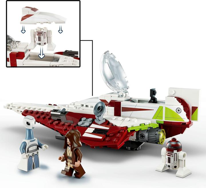 Produktbild LEGO Obi-Wan Kenobis Jedi Starfighter (75333, LEGO Star Wars)