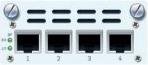 Immagine prodotto Sophos 4 porte GbE in rame, 2 gruppi di bypass Modulo porta FleXi (solo per XG 2xx/3xx/4xx) (Accessori di rete)