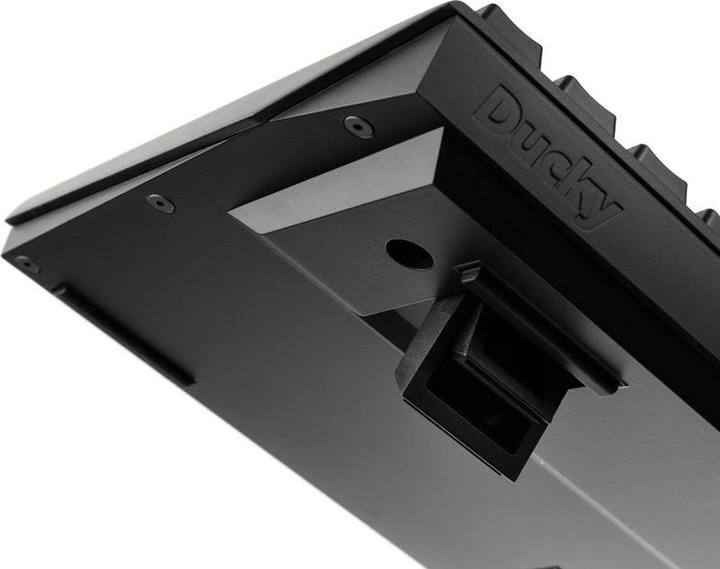 Produktbild Ducky Shine 7 PBT Gaming Tastatur, MX-Blue, RGB LED - blackout (US) (US, Kabelgebunden)