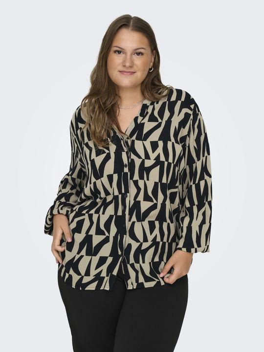 Actual product image Only Regular fit Mandarin collar Sleeve cuffs with button Shirt Shirt (48)