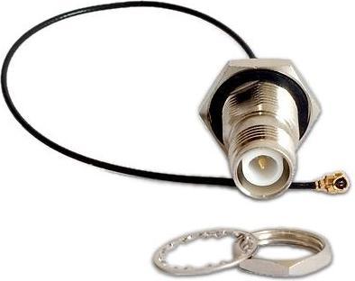 Produktbild Varia Pigtail RP-TNC-Buchse zu U.FL-Stecker, 20 cm