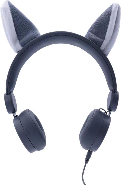 Image du produit Kidywolf Casque avec câble & oreilles de loup détachables