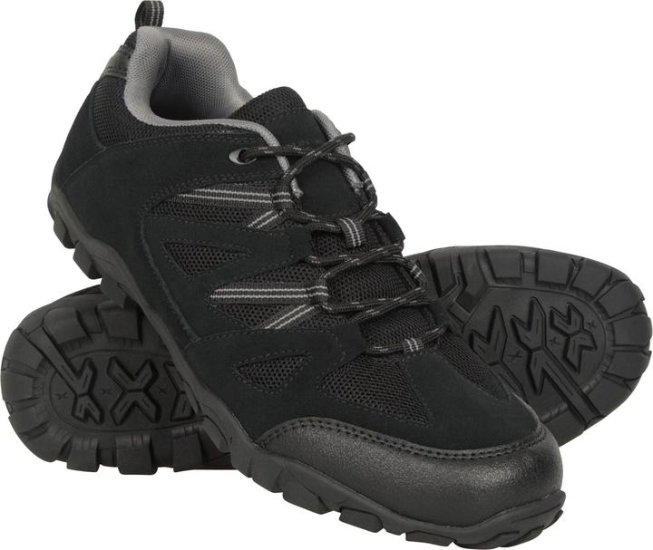 Actual product image Mountain Warehouse Mens Outdoor III Suede Walking Shoes (47)