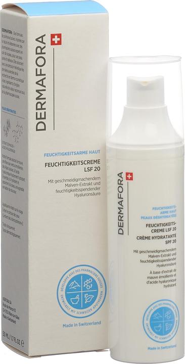 Immagine prodotto Dermafora Crema idratante da giorno SPF 20 (50 ml, Tonico per il viso, SPF 20)