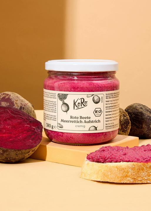 Produktbild KoRo Bio Rote Bete Meerrettich Aufstrich (2280 g)