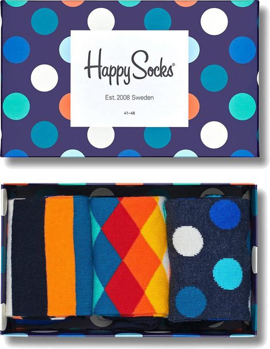 Actual product image Happy Socks Classic (pack of 3, 41 - 46)