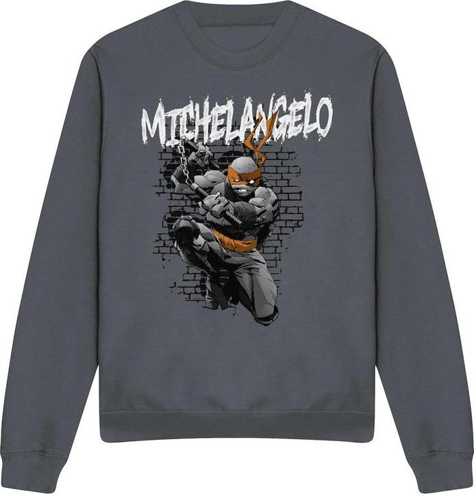 Immagine prodotto Teenage Mutant NT Felpa Michelangelo Adulto Unisex (M)