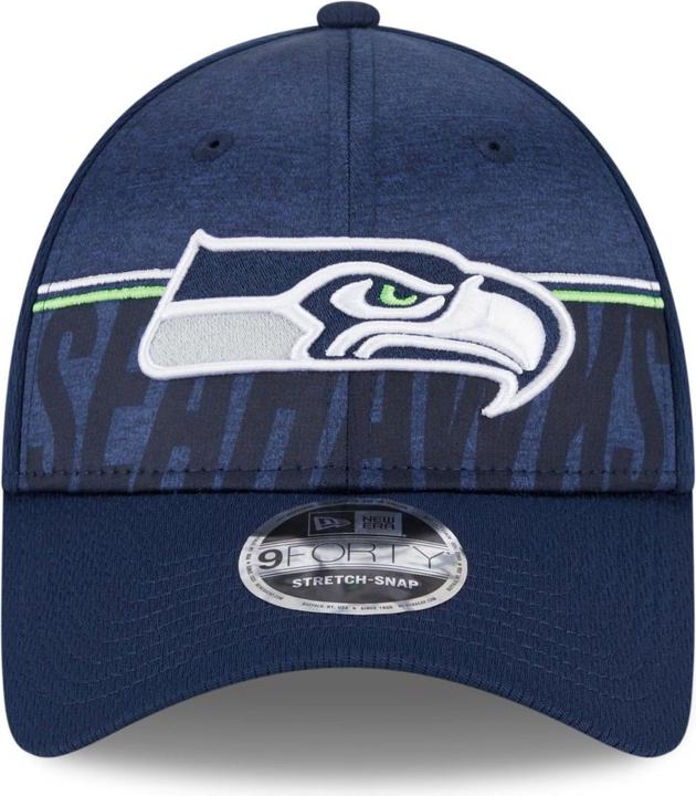 Actual product image New Era 9Forty Stretch Training 2023 Seattle Seahawks