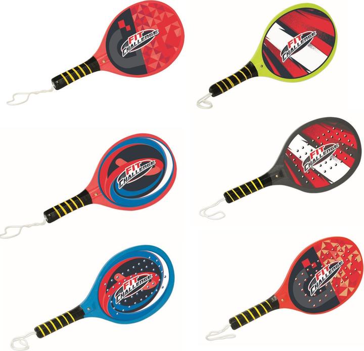 Actual product image Rs Toys Coppia paddle 44 fori 3 ass.ti rete