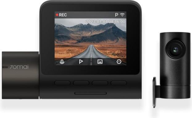 70mai A200 + RC11 (Rechargeable battery, Built-in display, Full HD)