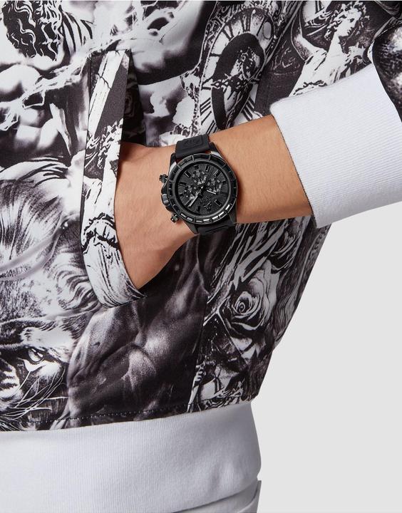Produktbild Philipp Plein PWVAA0423 Street Couture Chronograph Herrenuhr 43mm 5ATM (Analoguhr, 43 mm)