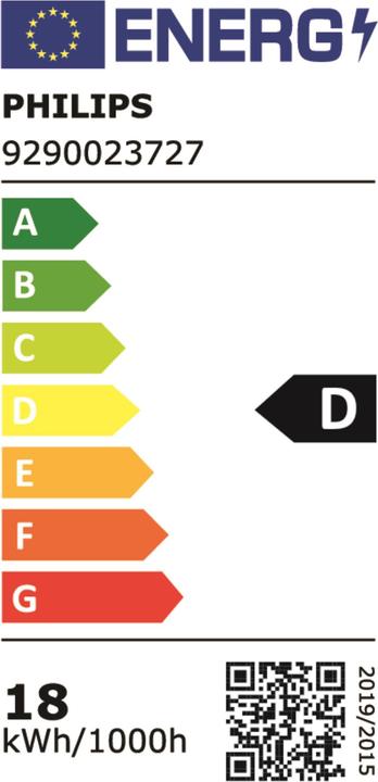 Energy Label Philips Professional CorePro (E27, 17.50 W, 2452 lm, 1 x, D)