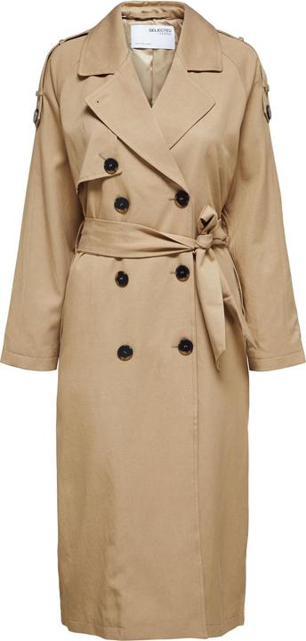 Selected Femme Zweireihiger Trenchcoat