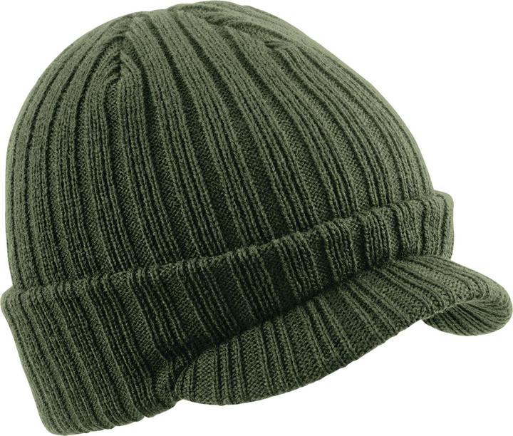 Image du produit Beechfield Bonnet d'hiver Bonnet tricoté Avec visière (Taille unique)