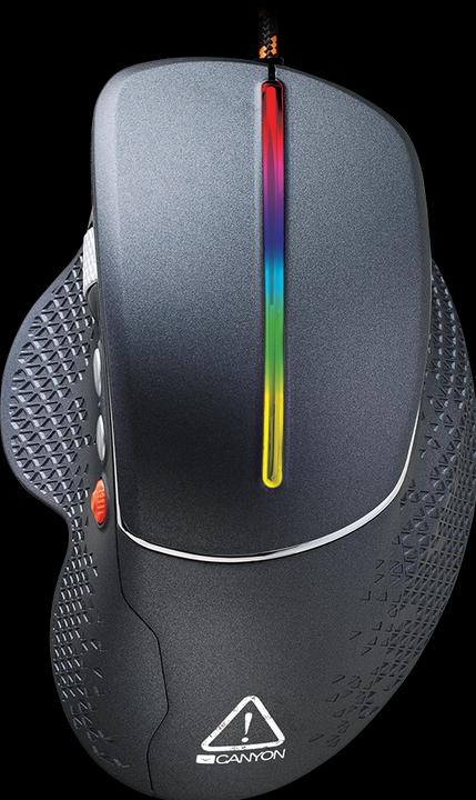 Produktbild Canyon for gaming Apstar GM-12, with backlight, 6 programmable buttons, Sunplus SPCP6651B optical se (Kabelgebunden)