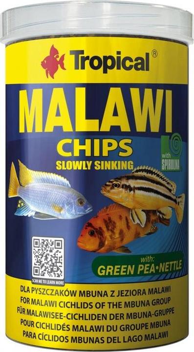 Tropical MALAWI CHIPS 1000ML/520G (Aquarium Fish, 1000 ml)