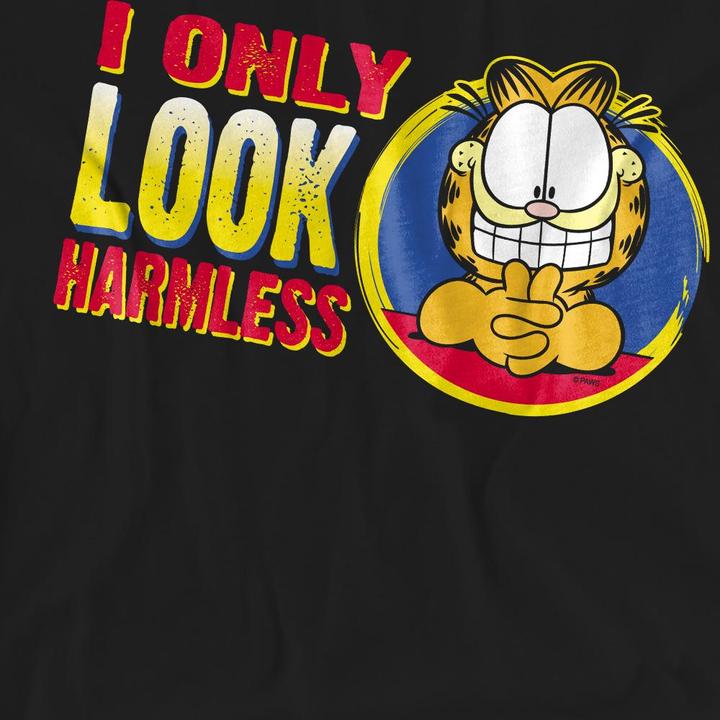Image du produit Garfield - T-shirt ONLY LOOK HARMLESS - Adulte (S)