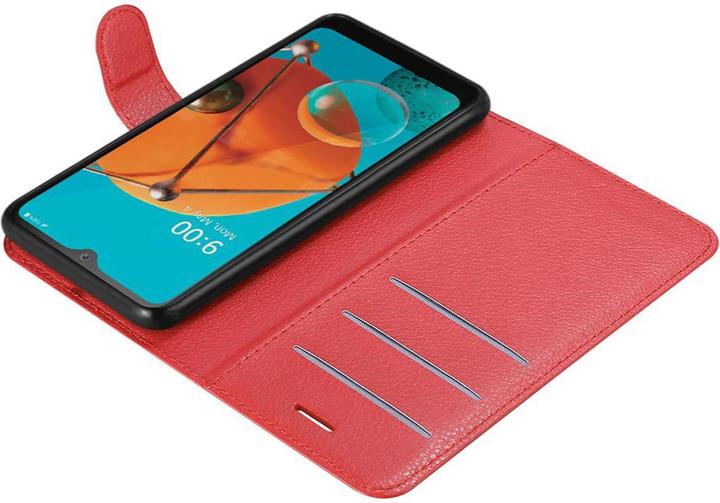 Produktbild Cadorabo Book mit Standfunktion Cover (LG KQ51)