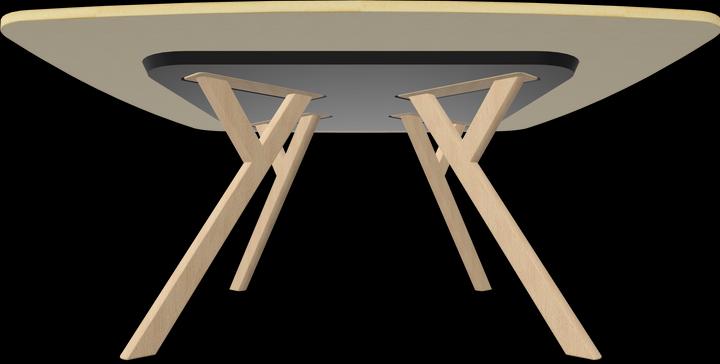 Actual product image Dietiker Felber T14 meeting table Square (1600 x 1600 x 720 mm)