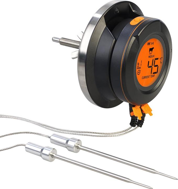 Rosenstein & Söhne Smart digital barbecue thermometer for conversion