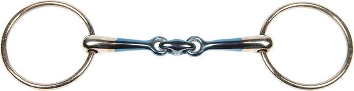 Actual product image Harry's Horse Two-ring snaffle bit with double anatomic break