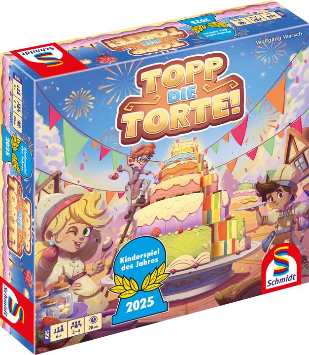 Schmidt Spiele Topp le gâteau (Allemand)