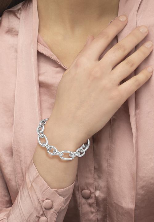 Produktbild Heideman Gliederarmband silberfarbend poliert (100% Edelstahl)